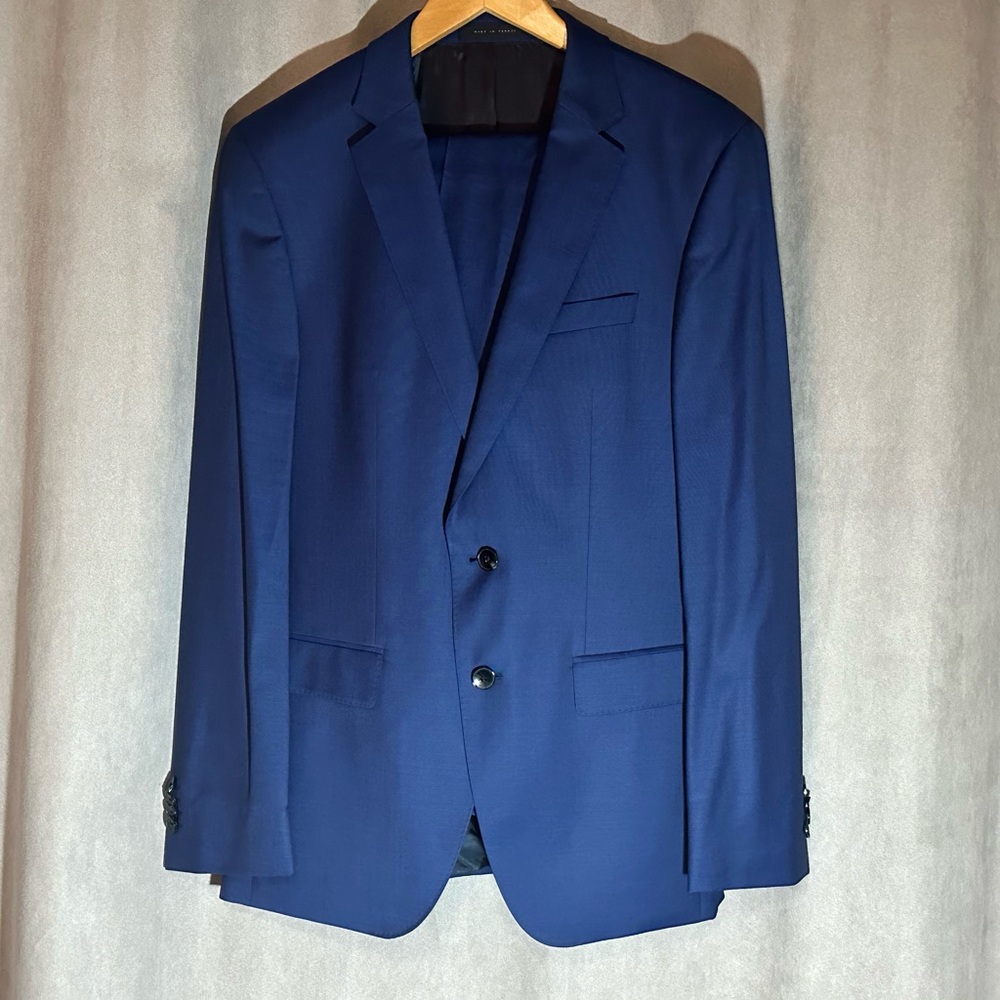 Hugo Boss Rare Suit & Pants Medium Blue combo 38R